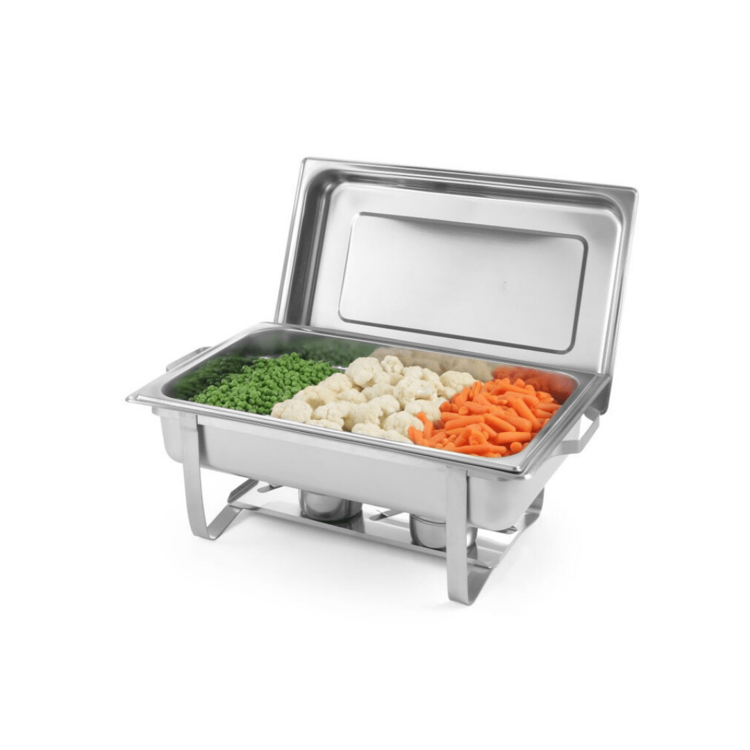 Chafing - Dish rectangulaire avec réchauds - Maître Chef - AODB - Aux origines du barMaître Chef