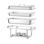 Chafing - Dish rectangulaire avec réchauds - Maître Chef - AODB - Aux origines du barMaître Chef