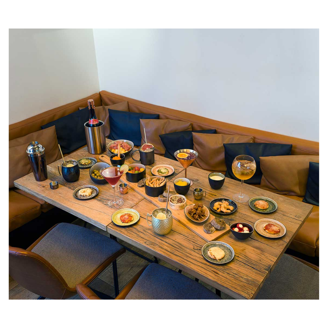 10 x assiettes plates assorties STREETFOOD - 14cm - Grès - Cosy&Trendy