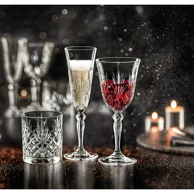 6 x flûtes à champagne MELODIA - 16cl - RCR