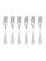 6 x fourchettes de table ANTIQUE - Inox 18/10 - Cristema - AODB - Aux origines du barCristema