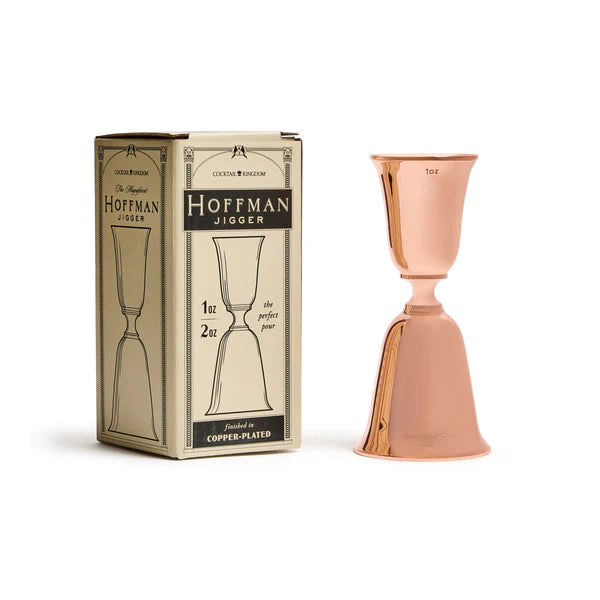 Jigger Hoffman - Cuivre - 1oz et 2oz - Cocktail Kingdom