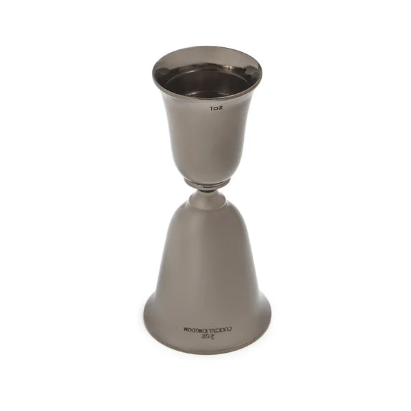 Jigger HOFFMAN - Black metal - 1oz et 2oz - Cocktail Kingdom