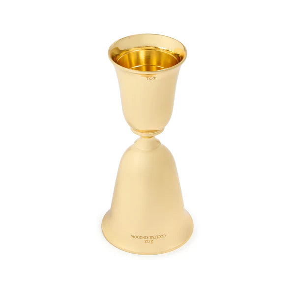 Jigger HOFFMAN - Gold - 1oz et 2oz - Cocktail Kingdom