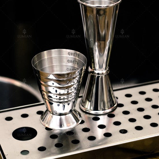 Jigger URANO - Multi graduation - Inox - Lumian