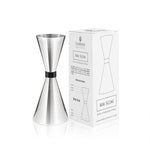 Jigger MISTER SLIM Black Ruby30/45ml - Inox - Mister Slim