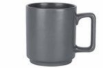 4 x mug ALTO 45cl - Anthracite - Grès - Cosy&Trendy