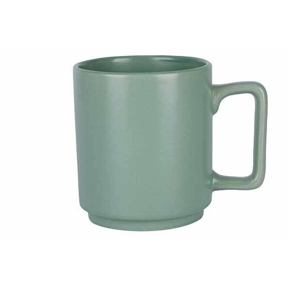 4 x mugs ALTO 45cl - Kaki - Grès - Cosy&Trendy