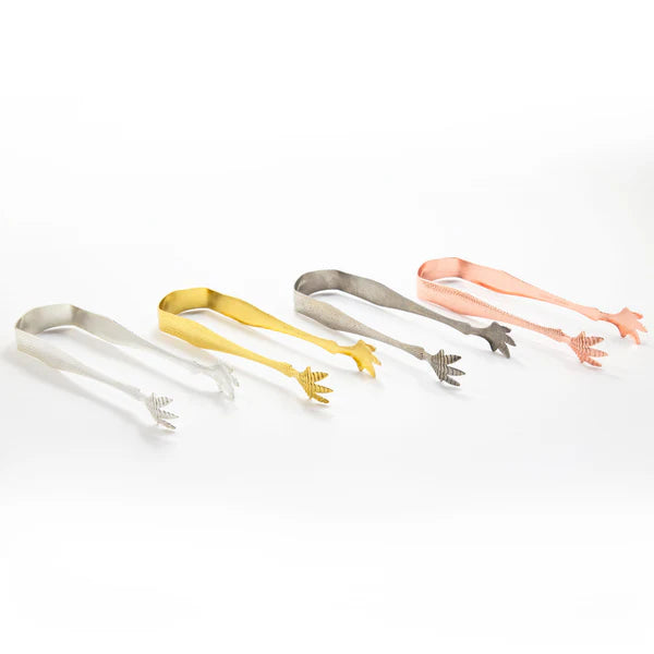 Pinces à glaçons PATTE-  Inox - 18cm - Cocktail Kingdom