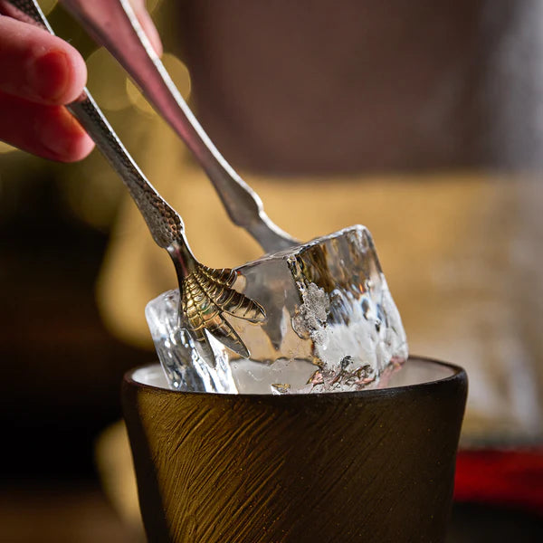 Pinces à glaçons PATTE-  Inox - 18cm - Cocktail Kingdom