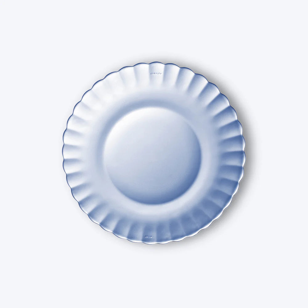 6 x assiettes plates PICARDIE - Marine - 20.5cm - Duralex