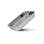 Plat rectangulaire en inox avec poignées - 35cm x 25cm - Menastyl - AODB - Aux origines du barMenastyl