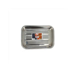 Plat rectangulaire en inox avec poignées - 35cm x 25cm - Menastyl - AODB - Aux origines du barMenastyl