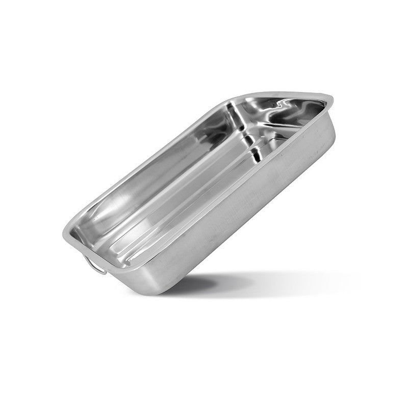 Plat rectangulaire inox avec poignées - 40cm x 28cm - Menastyl - AODB - Aux origines du barMenastyl