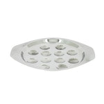 6 x plats à escargots 12 trous - Inox - Menastyl