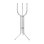 Support seau à vin/champagne pliable - Inox - 76cm - Beaumont
