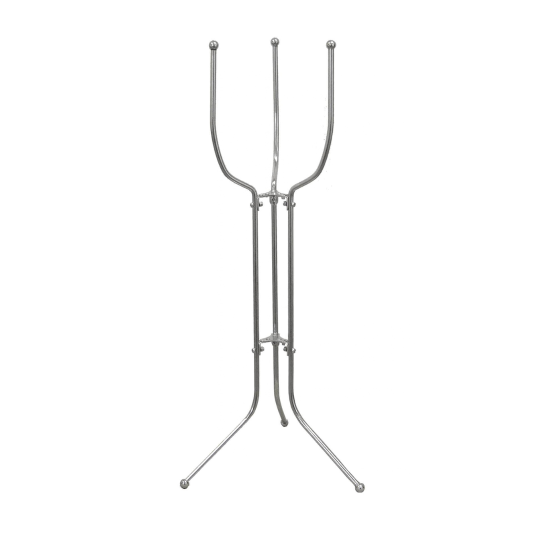 Support seau à vin/champagne pliable - Inox - 76cm - Beaumont