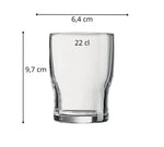 6 x verres CAMPUS - 22cl - Arcoroc