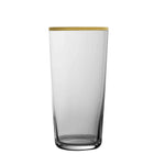 6 x Fluet Highball - Gold Rim - 45cl - Urban Bar