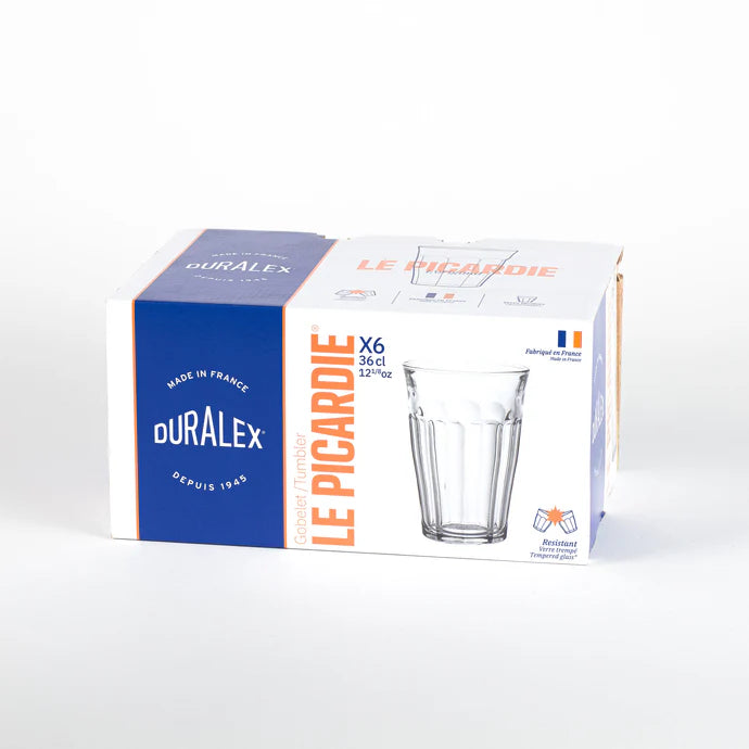 6 x verres PICARDIE - 36cl - Duralex