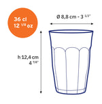 6 x verres PICARDIE - 36cl - Duralex