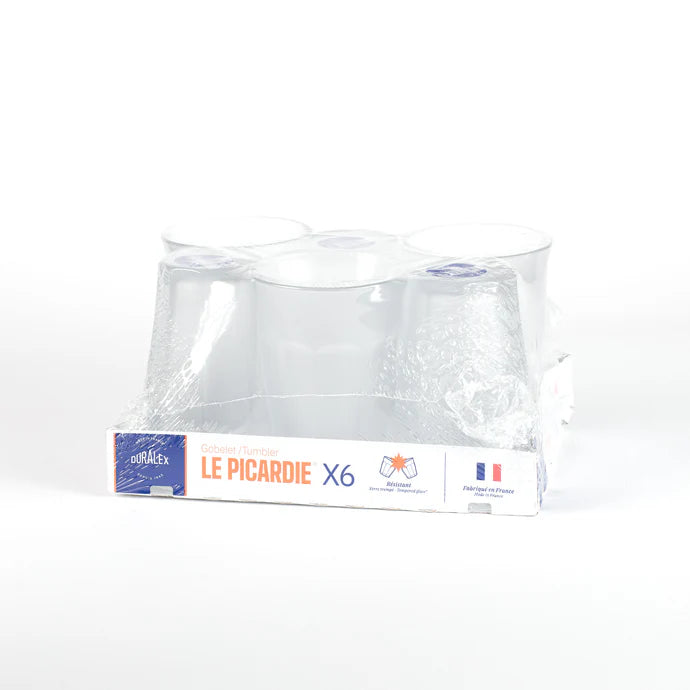 6 x verres PICARDIE givrés - 36cl - Duralex