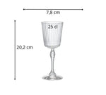 6 x verres à pied - AMERICA'20s - 25cl - Bormioli Rocco - AODB - Aux origines du barBormioli Rocco
