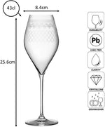 6 x verres à pied BACCI 1910 - 43cl - Urban Bar
