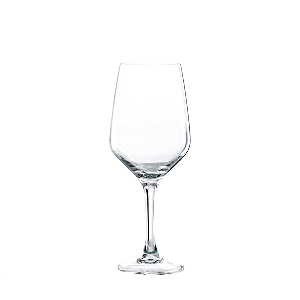6 x verres à vin PLATINE - 31cl - Vicrila