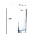 6 x verres ISLAND - 36cl - Arcoroc