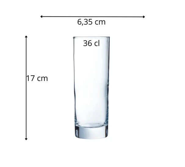 6 x verres ISLAND - 36cl - Arcoroc
