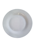 6 x assiettes plates LUMINARC - Blanche – Verre Blanc Ø 25 cm