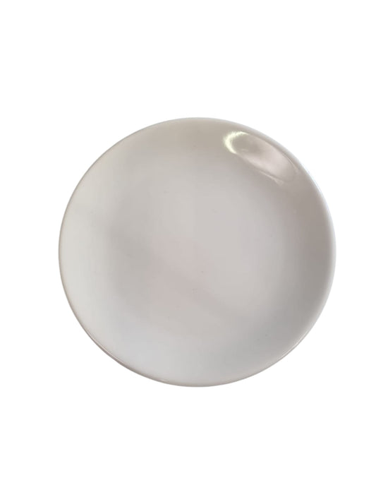 Assiette Plate LIN – Grès Crème Clair Ø 20,5 cm