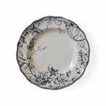 6 x assiettes plates MAYFAIR - 27,5 cm - Porcelaine - H&H - AODB - Aux origines du barH&H