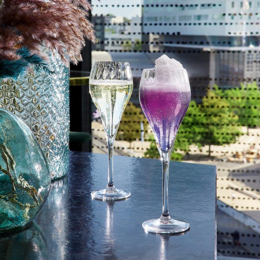 6 x flûtes à champagne SYMETRIE - 16cl - Chef&Sommelier - AODB - Aux origines du barChefs&Sommeliers