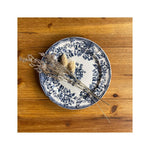6 x assiettes plates FAUSTINE bleues - 20cm - Porcelaine - Novastyl - AODB - Aux origines du barNovastyl
