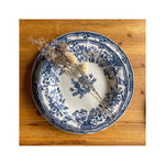 6 x assiettes creuses FAUSTINE bleues - 22cm - Porcelaine - Novastyl - AODB - Aux origines du barNovastyl