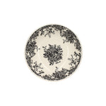 6 x assiettes creuses FLORALI - 20.5cm - Grès - Novastyl