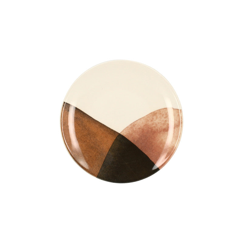 6 x assiettes plates GAIA - 19cm - Grès - Novastyl