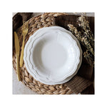 6 x assiettes plates CHARLOTTE - Grès - 26cm - Novastyl - AODB - Aux origines du barNovastyl