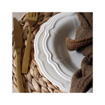 6 x assiettes plates CHARLOTTE - Grès - 26cm - Novastyl - AODB - Aux origines du barNovastyl