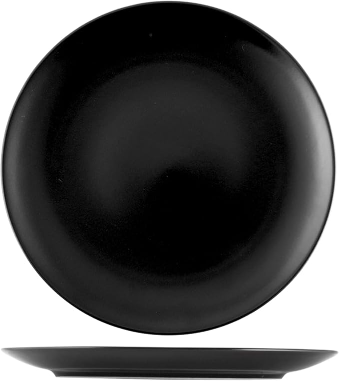 6 x assiettes plates DENVER - Céramique - 26cm - H&H