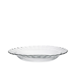 6 x assiettes creuses PICARDIE - Verre - 23cm - Duralex