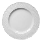 12 x assiettes plates MALAGA - 21cm - Porcelaine - Saturnia