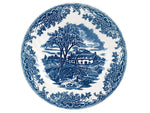 6 x assiettes BROOK BLUE - 20cm - Faïence - Churchill