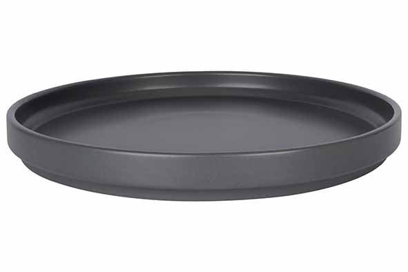 6 x assiettes plates ALTO 26cm - Anthracite - Grès - Cosy&Trendy