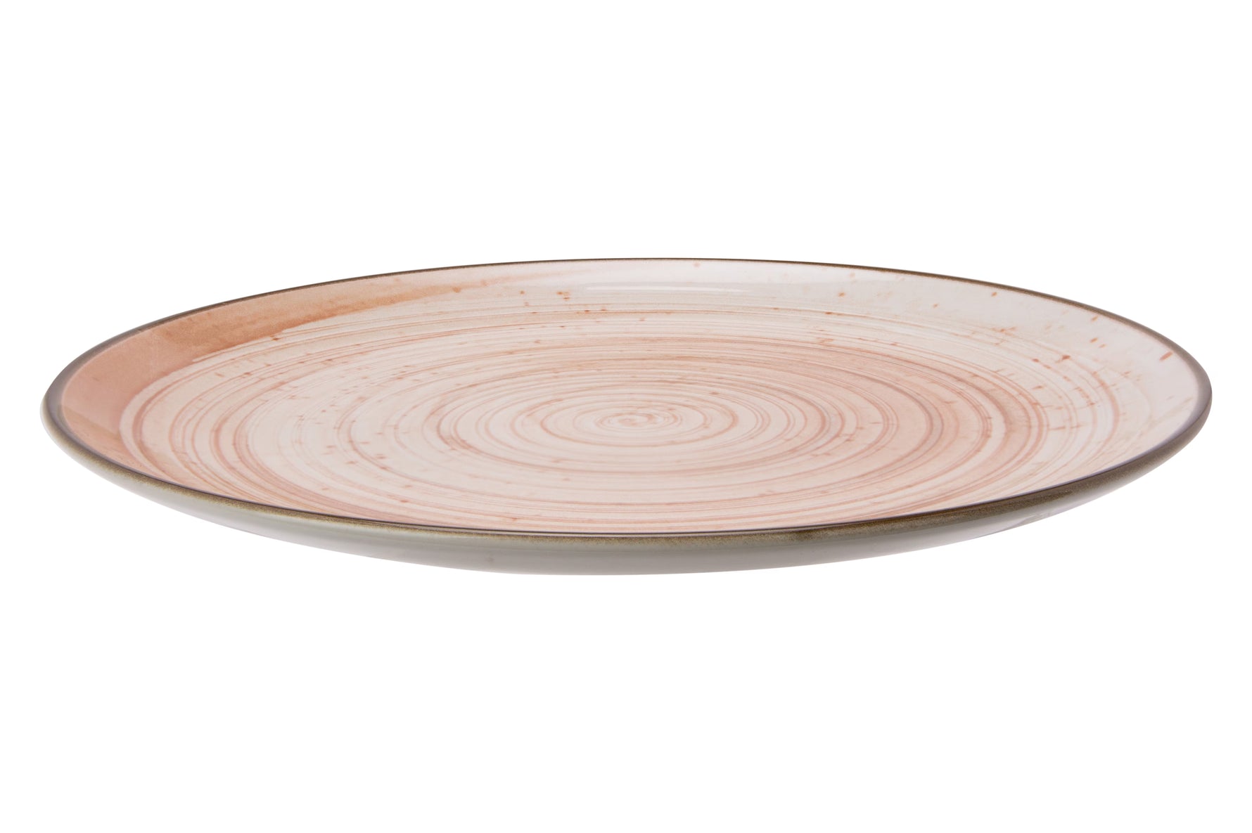 6 x assiettes pllate SINTRA TERRACOTTA - 26cm - Grès - Cosy&Trendy