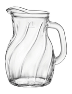 6 x carafes BISTROT TWIST - 1 Litre - Bormioli Rocco