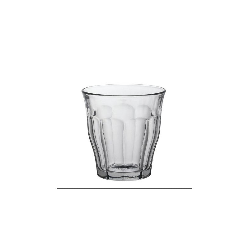6x verres PICARDIE transparent - 16cl - Duralex