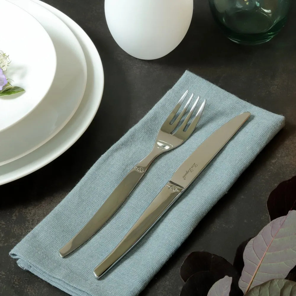 6 x cuillères de table JET - Inox - 21.5 cm